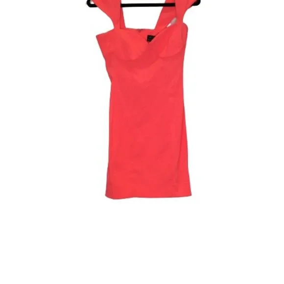 torn by ronny kobo pink dress TORN By RONNY KOBO Sequin Bow Dress Lindsay